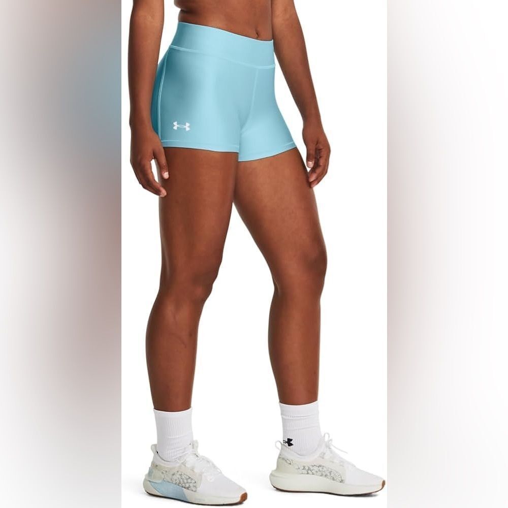 New with tags | Under Armour Women's compression Blue Shorts | large